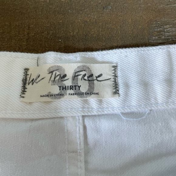 Free people white shorts - Picture 2 of 3